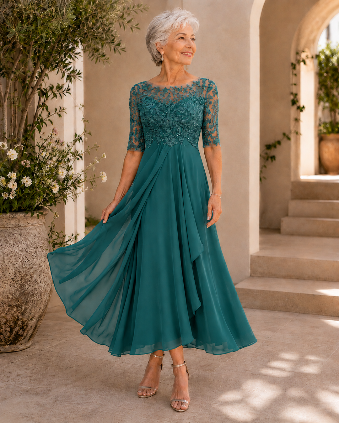 Rhonda | Elegant Lace Dress